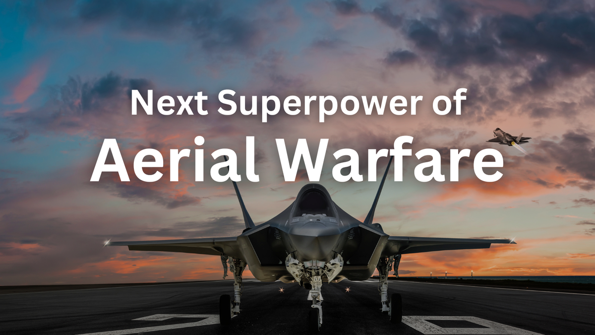 Can 5G Decide the Next Superpower of Aerial Warfare?