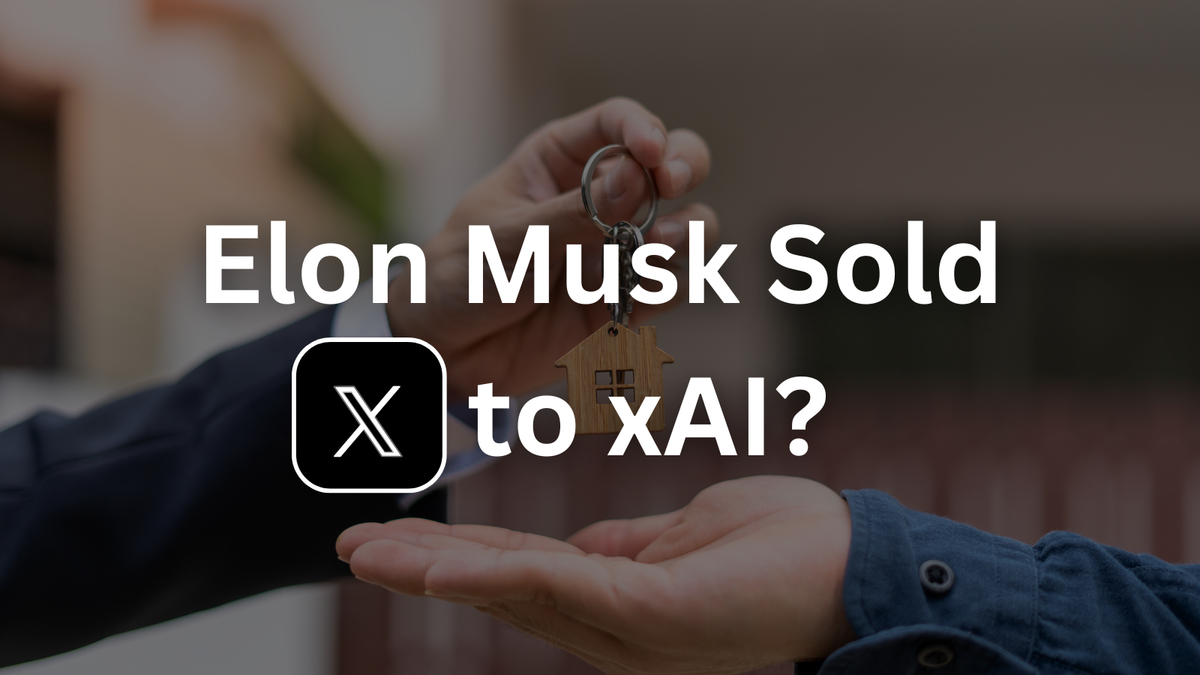 Is Elon Musk Playing 4D Chess? Why He Just Sold X to His Own AI Company for $45 Billion