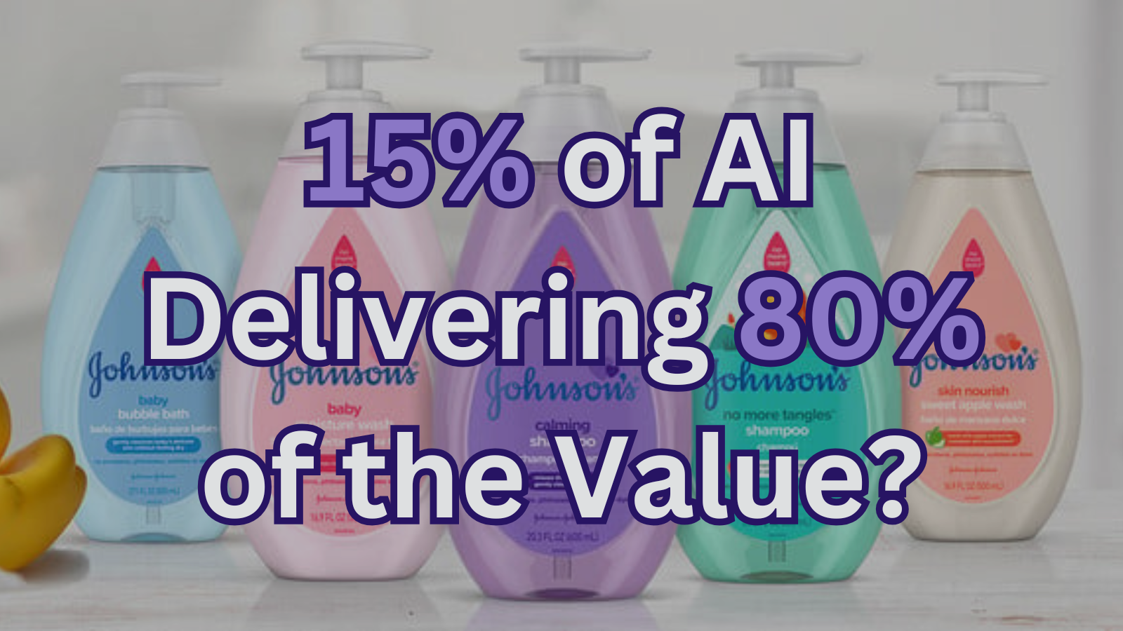 Is 15% of AI Delivering 80% of the Value? Johnson & Johnson Thinks So