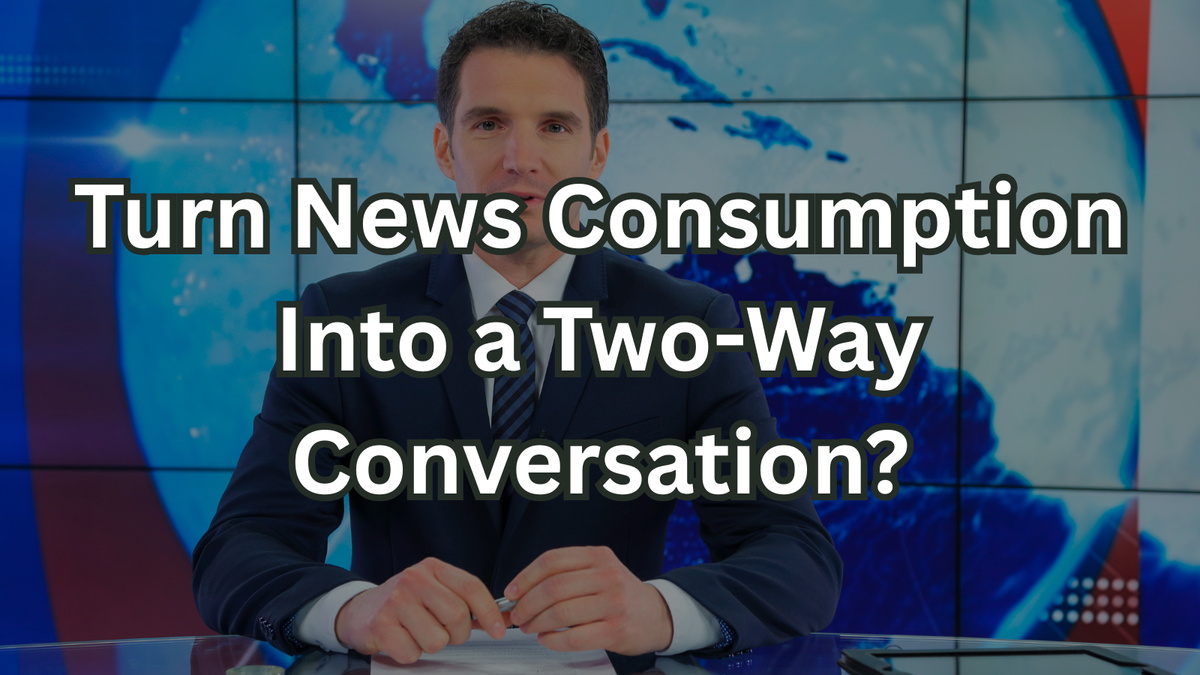 Is AI About to Turn News Consumption Into a Two-Way Conversation?