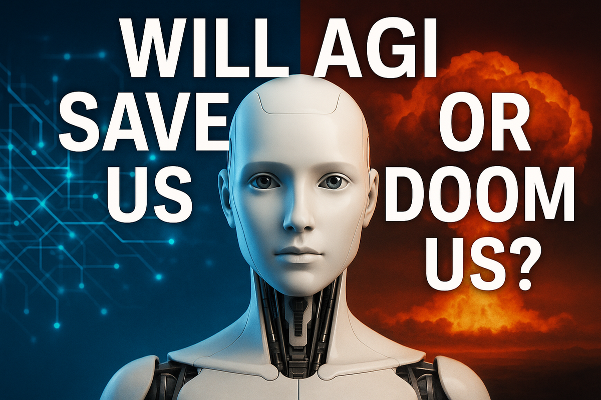 AI’s Ultimate Crossroads: Humanity’s Salvation or Silicon Doomsday?