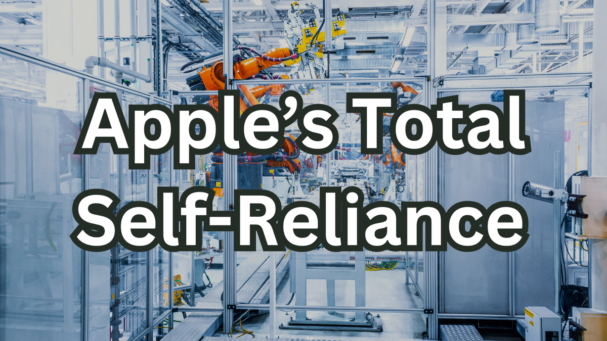 Is Apple’s Total Self-Reliance the Future of Tech—Or a Risky Gamble?