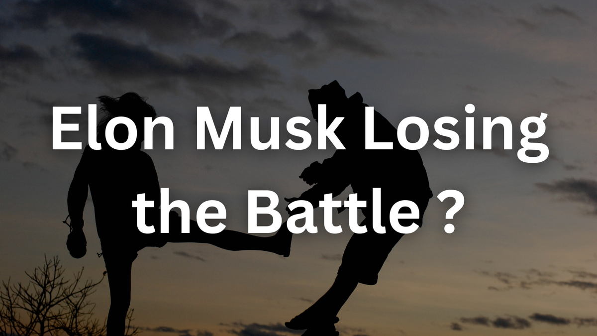 Is Elon Musk Losing the Battle for Public Opinion?