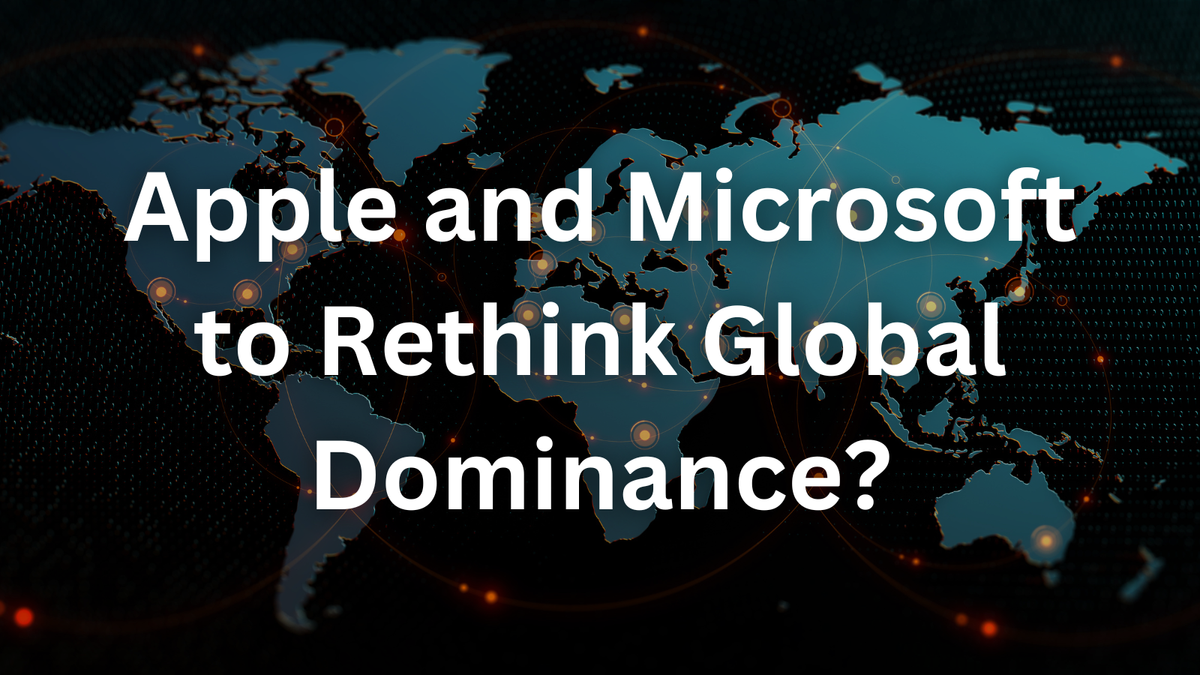 Is the U.S.-China Tech Cold War Forcing Apple and Microsoft to Rethink Global Dominance?