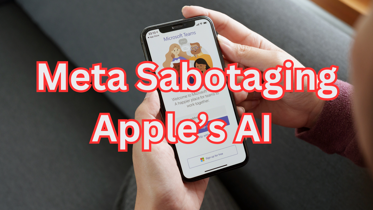Is Meta Sabotaging Apple’s AI Ambitions on iOS?