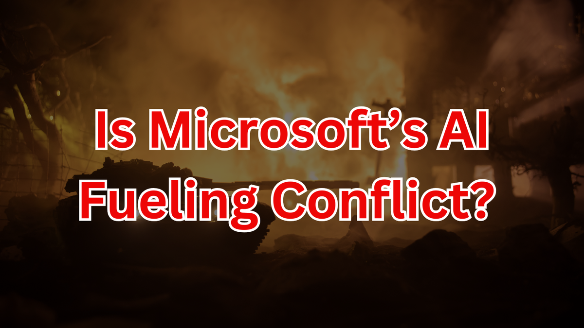 Is Microsoft’s AI Fueling Conflict? Employees Say ‘Blood on Their Hands’