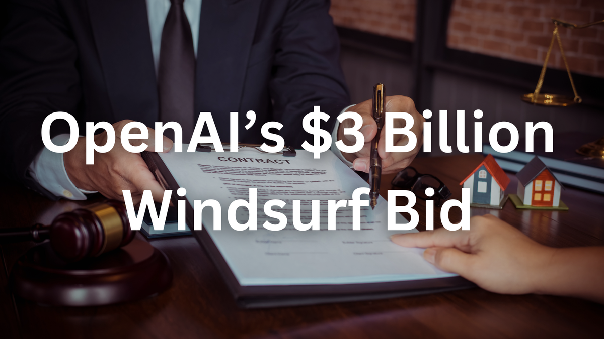 Is OpenAI’s $3 Billion Windsurf Bid the Next Step in AI Domination?