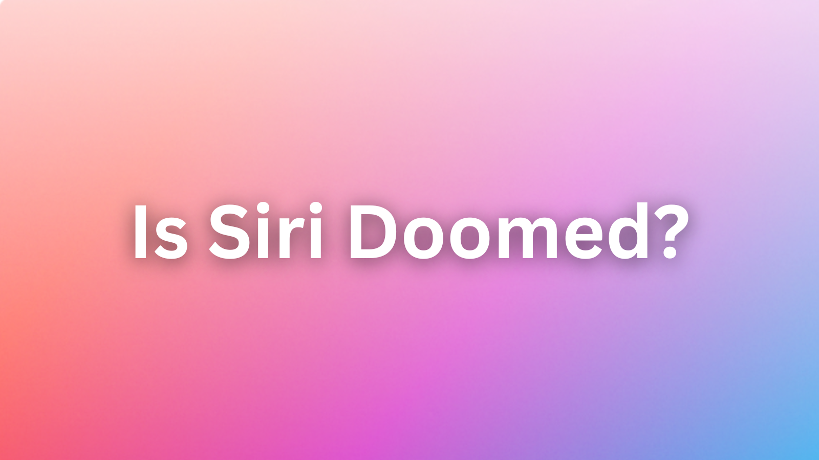 Is Siri Doomed? Inside Apple’s AI Crisis and the Uphill Battle for iOS 19