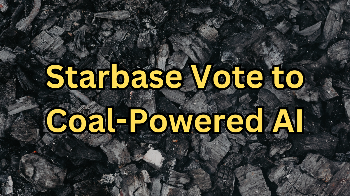 SpaceX's Starbase Vote to Coal-Powered AI: Is Tech Progress Clashing With Climate Reality?