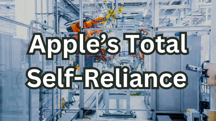 Is Apple’s Total Self-Reliance the Future of Tech—Or a Risky Gamble?